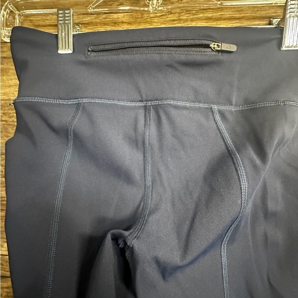lululemon athletica Navy Blue Leggings Performance Fabric Womens 4 - Picture 9 of 12